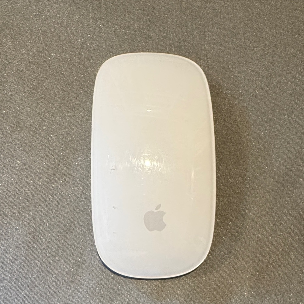 Apple Sleek Silver Mouse